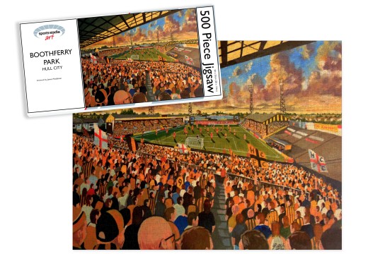 Hull City FC Boothferry Park Stadium Fine Art Jigsaw Puzzle